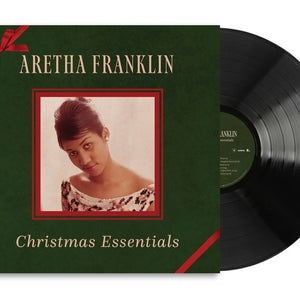 the album cover for Aretha Franklin - Christmas Essentials