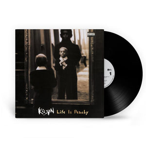 the album cover for Korn - Life Is Peachy - 30th Anniversary