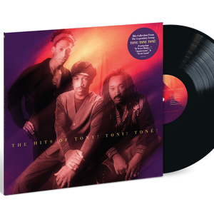 the album cover for Tony! Toni! Toné! - The Hits of Tony! Toni! Toné!