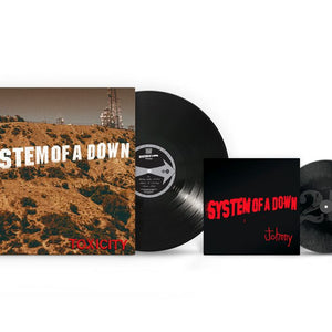 the album cover for System Of A Down - Toxicity - 25th Anniversary [LP + 7"]