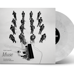 the album cover for John Legend - Muse [Indie Exclusive Smokey Quartz]
