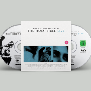 the album cover for Manic Street Preachers - The Holy Bible Live 2026