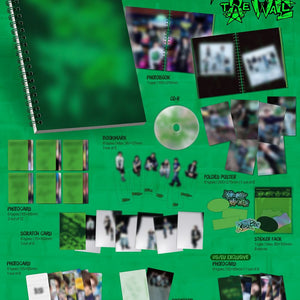 the album cover for Kickflip - KICK OFF THE WALL PT.1 [PHOTOBOOK Ver.]