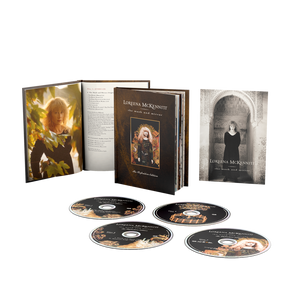 the album cover for Loreena McKennitt - The Mask and Mirror (The Definitive Edition) [2 CD/DVD/Blu-ray Audio]