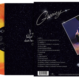 the album cover for Greeicy - CANDELA [Galaxy Fire LP]