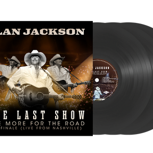 the album cover for Alan Jackson - The Last Show: One More for the Road - The Finale [3 LP]