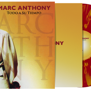 the album cover for Marc Anthony - Todo A Su Tiempo [Red Sunburst LP]
