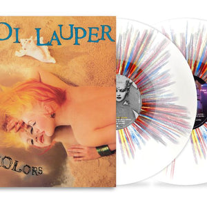 the album cover for Cyndi Lauper - True Colors - 40th Anniversary [Rainbow Sprinkle]