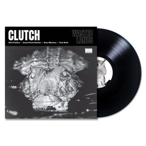 the album cover for Clutch - WASTED LANDS [Black]
