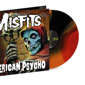 the album cover for Misfits - American Psycho - 2026 [Orange/Red/Black]