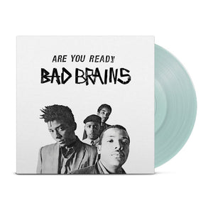 the album cover for Bad Brains - Are You Ready: The First Studio Recording (Inner Ear - March 1979) [Indie Exclusive Coke Bottle Clear]