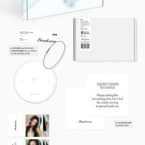 the album cover for ILLIT - BREAK EVEN [QUIET Ver.]