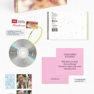 the album cover for ILLIT - BREAK EVEN [MAD Ver.]
