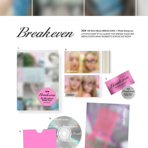 the album cover for ILLIT - BREAK EVEN [Photo Dump ver.]