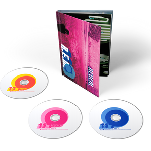 the album cover for R.E.M. - Reveal - 25th Anniversary Edition [2 CD + BR * hardbound book]