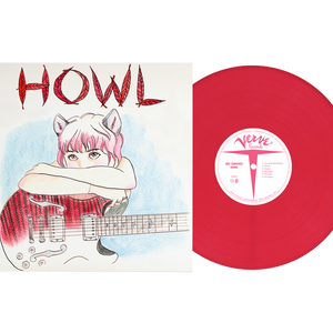 the album cover for Mei Semones - Howl [Indie Exclusive Heart Red]