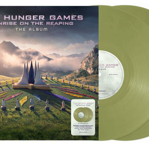 the album cover for Various Artists - The Hunger Games: Sunrise on the Reaping (The Album) [Indie Exclusive Sage Mist 2 LP]