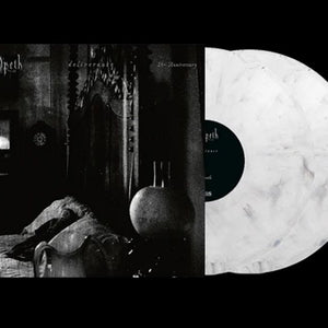 the album cover for Opeth - Deliverance - 25th Anniversary [Ash Grey Vinyl Voice Edition]