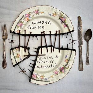the album cover for Winona Fighter - BRUTAL & EXTREMELY UNDERRATED