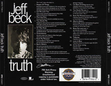 Load image into Gallery viewer, Jeff Beck : Truth (CD, Album, RE, RM, Pit)
