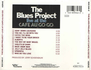 The Blues Project : Live At The Café Au Go Go (CD, Album, RE)