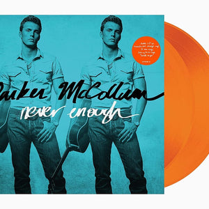 the album cover for Parker McCollum - Never Enough [Orange 2LP]