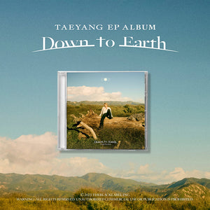 the album cover for Taeyang - Down To Earth