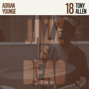 the album cover for Tony Allen & Adrian Younge - Tony Allen JID018 [Indie Exclsuive Limited Edition Brown LP]]