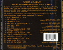 Load image into Gallery viewer, Andre Williams (2), Chicago Blues &amp; Rhythm Band With The El Dorados : Fat Back &amp; Corn Liquor (CD, Album)
