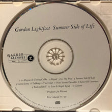 Load image into Gallery viewer, Gordon Lightfoot : Summer Side Of Life (CD, Album, RE)

