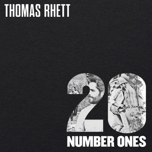 the album cover for Thomas Rhett - 20 Number Ones [Silver Metallic 2 LP]