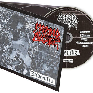 the album cover for Morbid Angel - Juvenilia