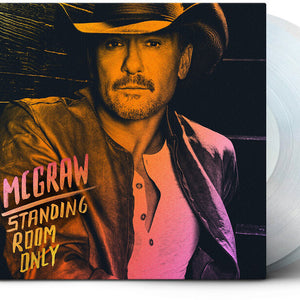 the album cover for Tim McGraw - Standing Room Only [Clear 2 LP]