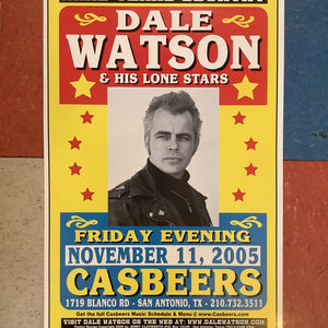 Dale Watson & His Lone Stars at Casbeers - 2005 (Poster)