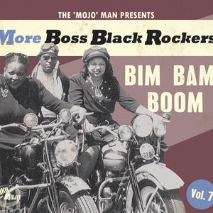 the album cover for More Boss Black Rockers 7: Bim Bam Boom / Various - More Boss Black Rockers 7: Bim Bam Boom (Various Artists)