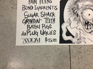 Pain Teens Record Release Party at Axiom - 1989 (Poster)