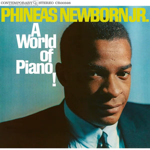 the album cover for Phineas Newborn Jr. - A World Of Piano! (Contemporary Records Acoustic Sounds Series) [LP]