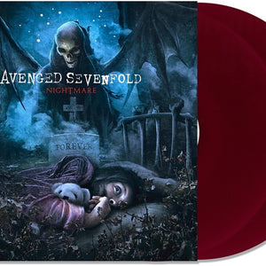 the album cover for Avenged Sevenfold - Nightmare - Purple [Colored Vinyl] (Purp)