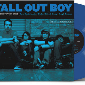 the album cover for Fall Out Boy - Take This To Your Grave (20th Anniversary) (Blue)