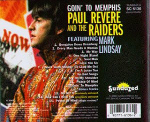 Paul Revere & The Raiders Featuring Mark Lindsay : Goin' To Memphis (CD, Album, RE, RM)