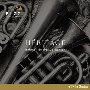 the album cover for Buzz Brass - Heritage