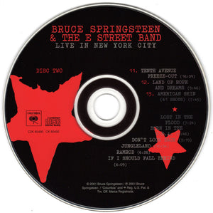 Bruce Springsteen & The E Street Band* : Live In New York City (2xCD, Album)