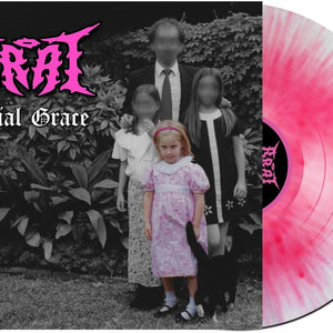 the album cover for Brat - Social Grace [White w/ Pink Splatter LP]