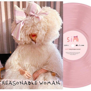 the album cover for Sia - Reasonable Woman [Gimme Love Baby Pink LP]