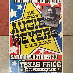 Augie Meyers at Texas Pride Barbecue - 2005 (Poster)