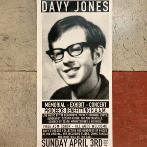 Davy Jones at South Pop - 2016 (Poster)