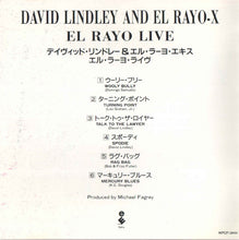 Load image into Gallery viewer, David Lindley And El Rayo-X : El Rayo Live (CD, Album)

