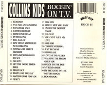Load image into Gallery viewer, The Collins Kids : Rockin' On T. V. (CD, Comp)
