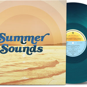 the album cover for Now Playing: Summer Sounds / Various (Blue) (Colv) - Now Playing: Summer Sounds / Various (Blue) [Colored Vinyl]