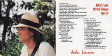 Load image into Gallery viewer, John Lennon : John&#39;s Lost Home Demos (Vol. 2) (CD, Comp, Unofficial)
